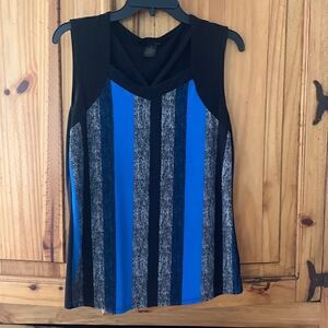 𝅺***** 5 for $25 Susan Lawrence Sleeveless Top with Cutouts